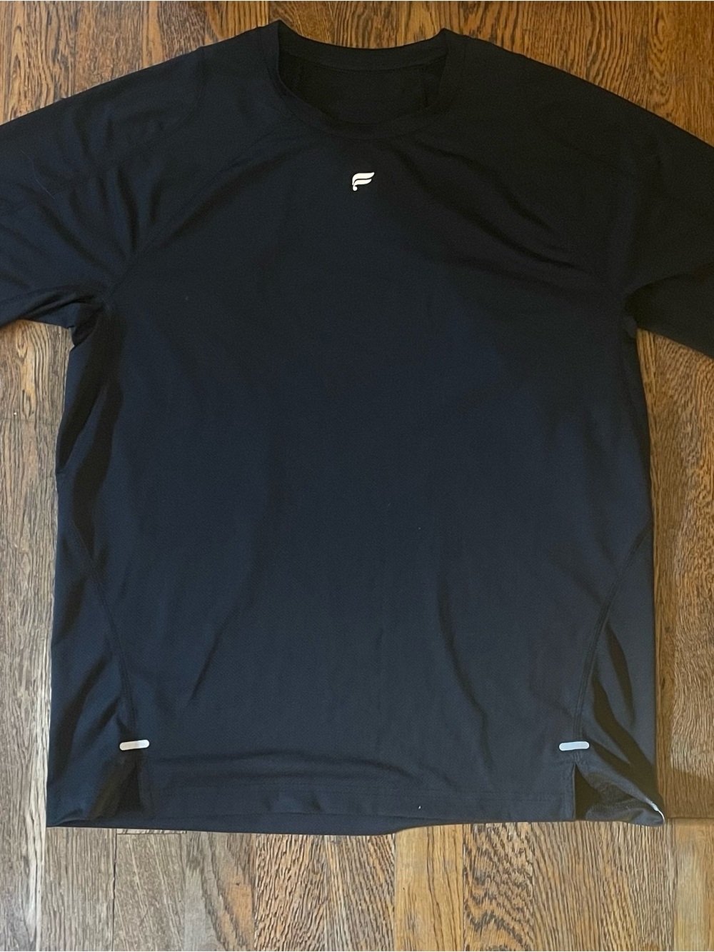 Fabletics Men's Black Short Sleeve Performance Tee - L